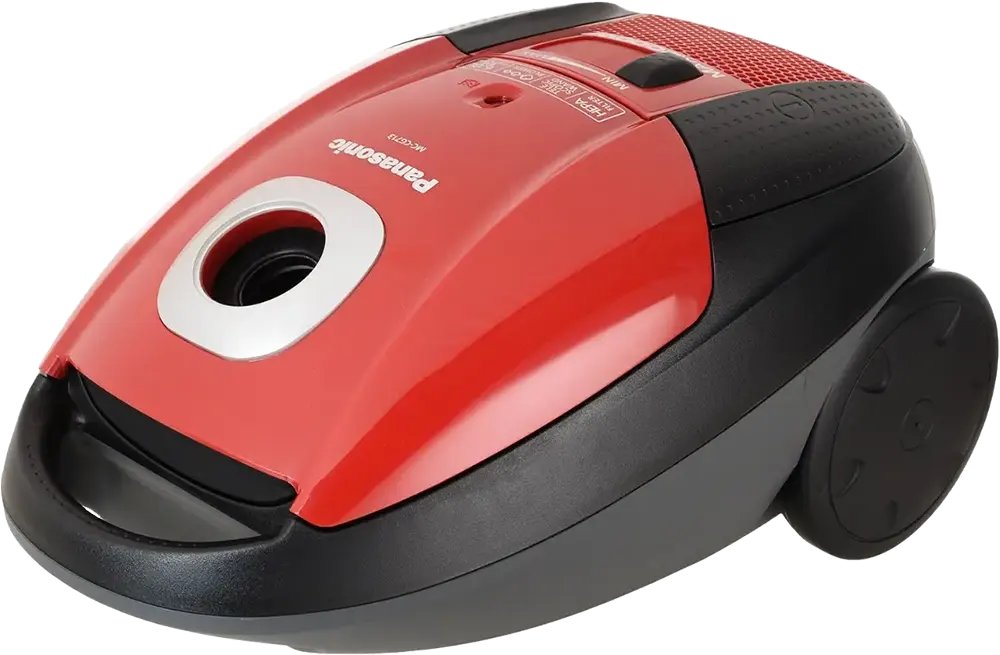 Panasonic Malaysian Vacuum Cleaner, 2000 Watt, 6 Liter, Red, VC19604B, (Baghdad BTC Warranty)