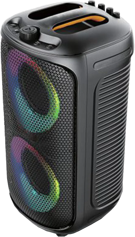 سماعة صب ووفر لاسلكي ميدياتك، 40وات، 1.0 قناة ،اضاءة rgb، ريموت كنترول، MT-S233