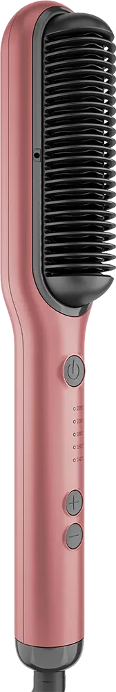 فرشاة فرد الشعر راش إس 2 بنتيوم، 220 درجة مئوية، تقنية أيونية، لون ذهبي وردي