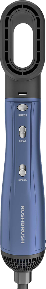 مجموعة تصفيف الشعر من راش براش،1300 وات، 3 مستوات حرارة، سرعتين، أزرق غامق، 6+