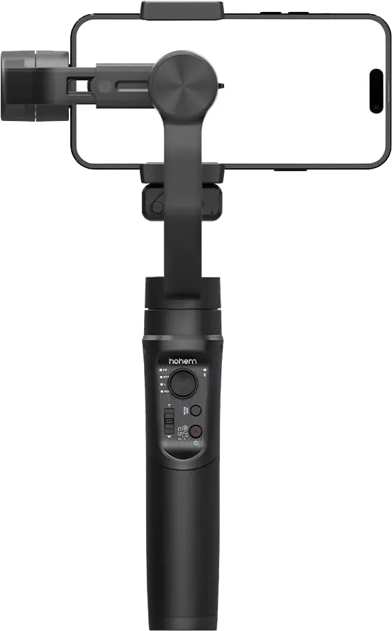 حامل تثبيت للهواتف الذكية من هوهيم أي ستيدي بلس موبايل 2024 ، قابل لإعادة الشحن، أسود، ISM5