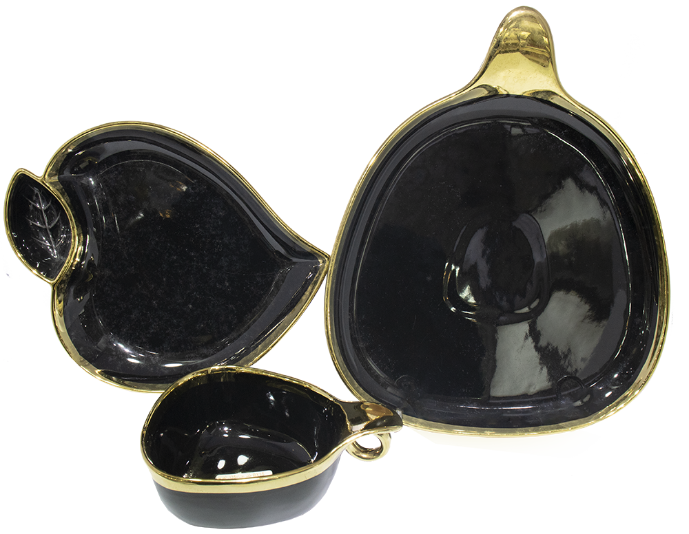 طقم عشاء المريم ، مكون من 35 قطعة ، أسود ، BX35