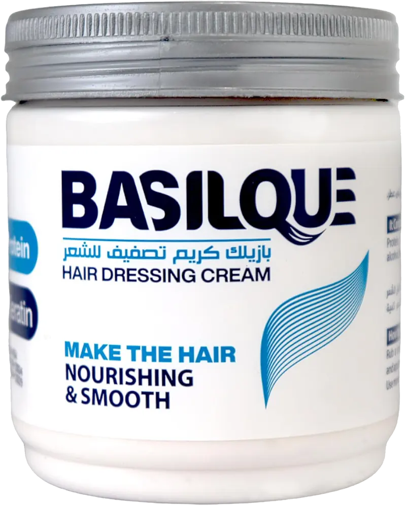 كريم شعر بازيلك لتصفيف الشعر بالبروتين والكيراتين، 300 جم