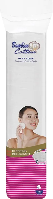 قطن مزيل مكياج بامبينو، 150 قطعة