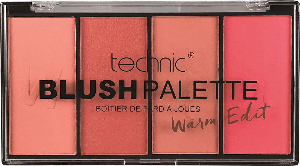 باليت بلاشر وارم اديت من تكنيك