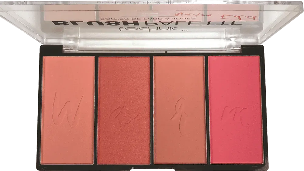 باليت بلاشر وارم اديت من تكنيك