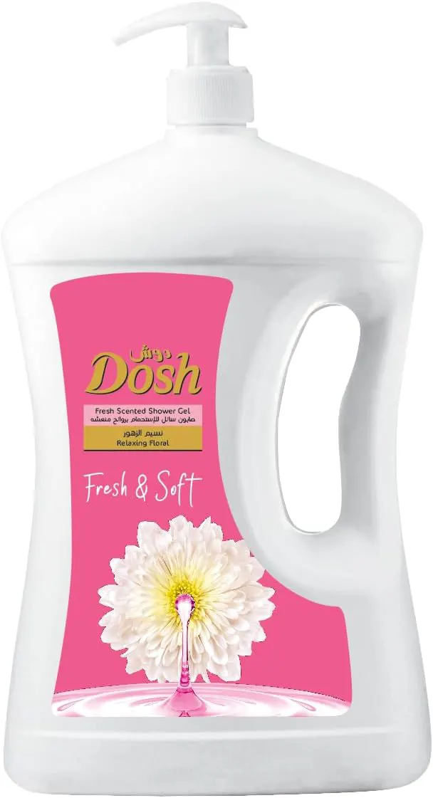 شاور جل دوش نسيم الزهور، 1.8 لتر .