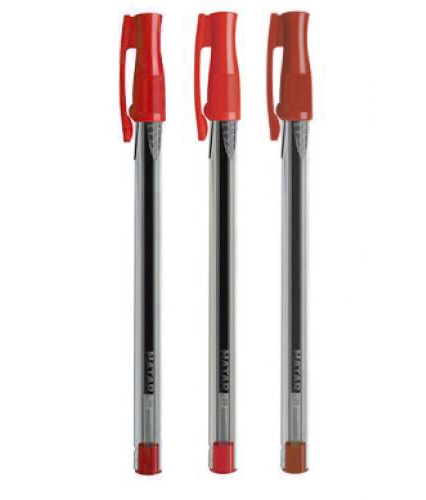 قلم جاف نتراج احمر 621