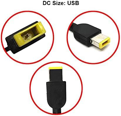 شاحن لابتوب لينوفو 173z من جيجاماكس بلس، 20 فولت4.5 أمبير، 90 واط، usb