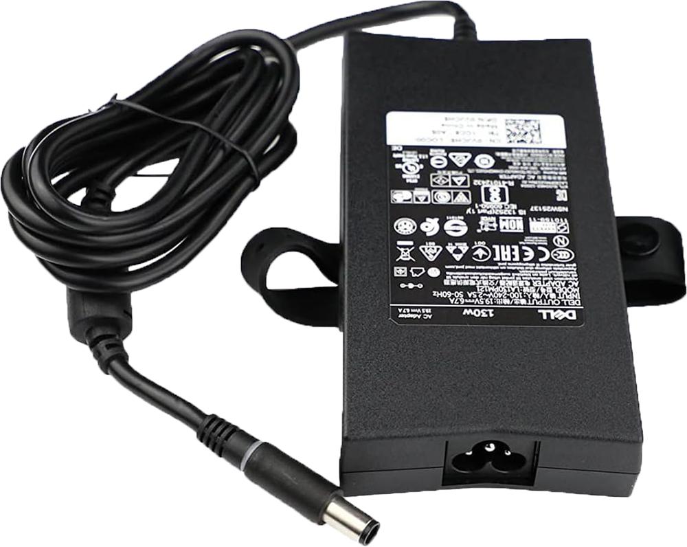 شاحن لابتوب ديل  DE135CB من جيجاماكس بلس، 19.5 فولت6.7 أمبير، 130 واط، 7.4 مم*5.0 مم