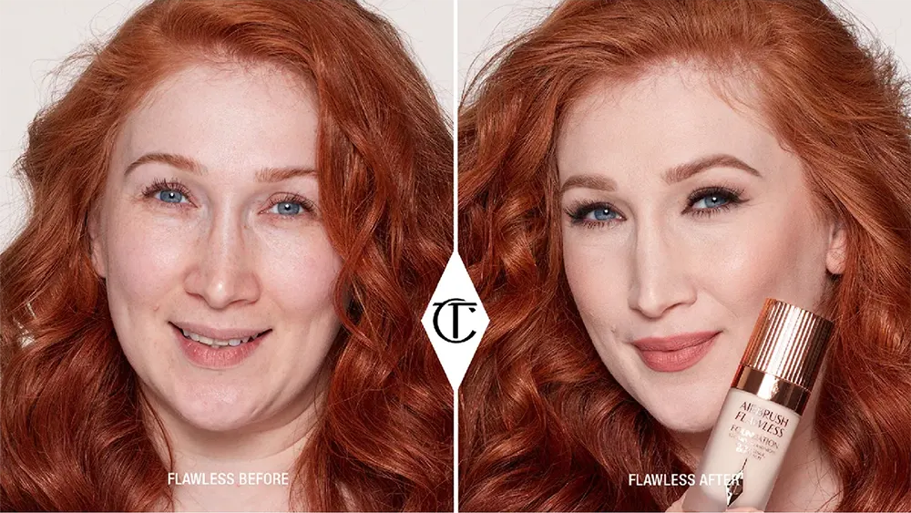 كريم أساس ايربراش فلوليس من شارلوت تيلبوري،  نيوترال