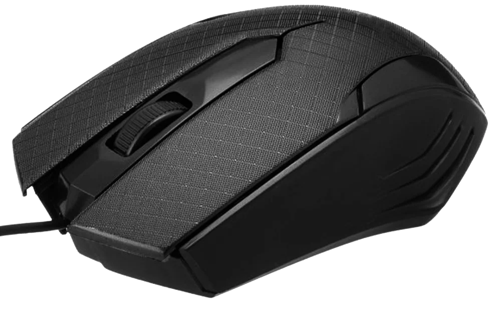 ماوس سلكي جيجاماكس بلس ، 1200 نقطة في البوصة ، 3 أزرار، أسود ، GM-4