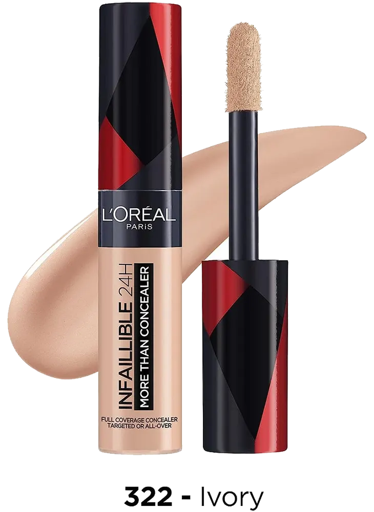 كنسيلر لوريال انفاليبل يدوم طويلا، 322 ايفوري