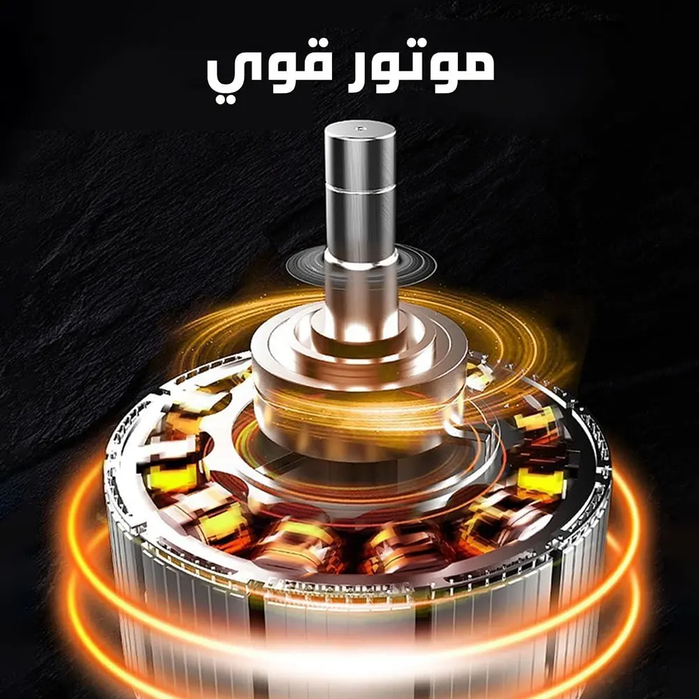 ماكينة حلاقة شعر كيمي ، قابلة لإعادة الشحن، شاشة رقمية، لون ذهبي، موديل KM-290