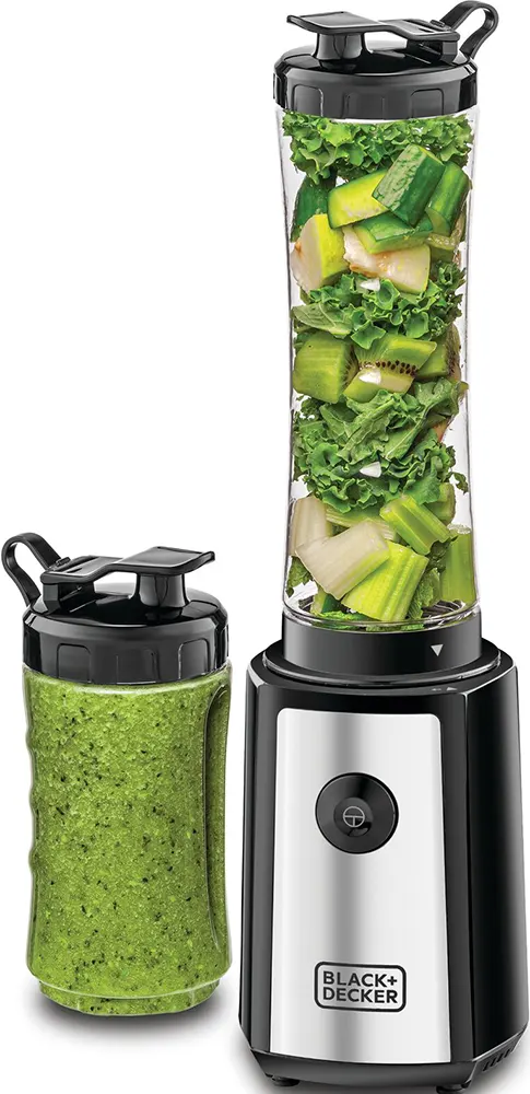 خلاط كهربائي  بلاك اند ديكر رياضى سموزي 300 وات، 550 ملي، اسود، موديل SBX300