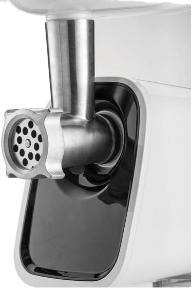 مفرمة لحمة بلاك اند ديكر، 1500 وات، ستانلس ستيل، أبيض، FM1500( ضمان أنسيا)