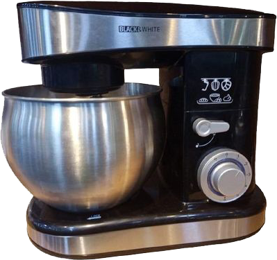 عجان بلاك اند وايت بروفيشنال، 1200 وات، سعة 6.2 لتر، 6 سرعات، أسود، SM-612