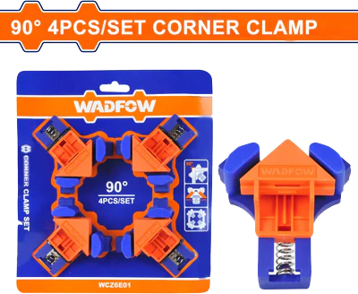 طقم كلامب  تجميع زوايا 45 درجة وادفو ، 4 قطع ،WCZ6E01