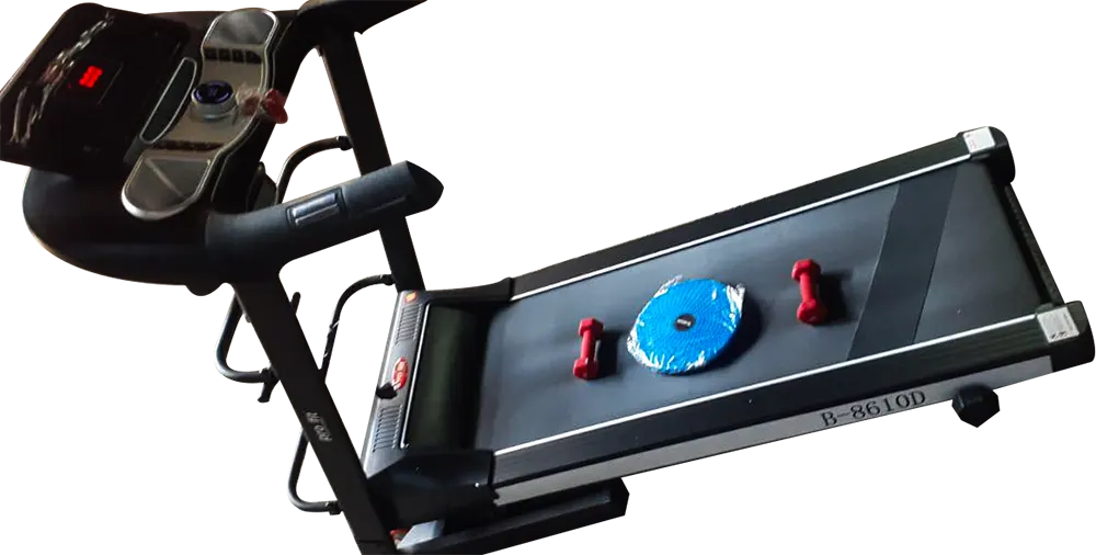مشاية كهربائية بروفيت، 2 حصان، 120 كيلو، شاشة ديجيتال، اسود، B-8610D