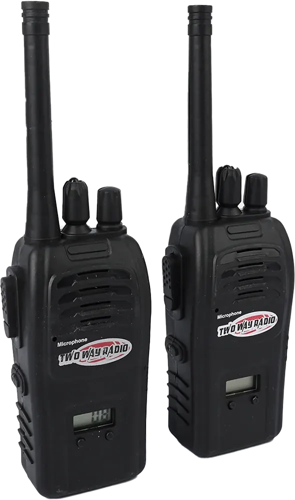 Two-Way Radio for Kids, Rechargeable, Black, Model JQ220-6C5