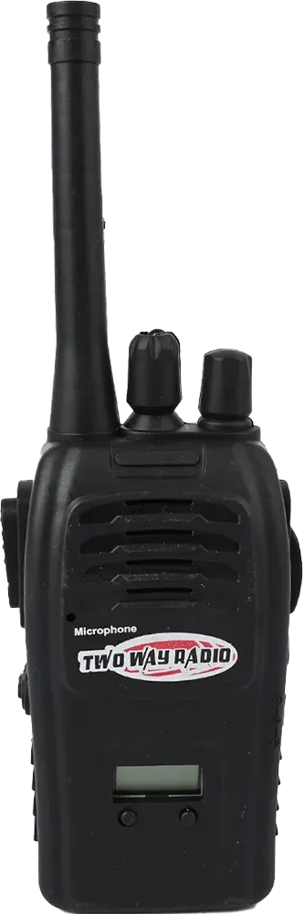 Two-Way Radio for Kids, Rechargeable, Black, Model JQ220-6C5
