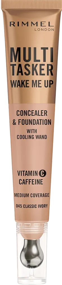 كريم اساس وكونسيلر ريميل مالتي تاسكر، 045 روز فانيليا