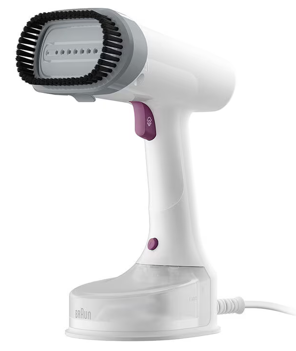 مكواة ملابس بخار محمولة براون كويك ستايل 5 ، 1200 وات ، 150 ملي ، أبيض ، GS5011PU ، ( بضمان راية )