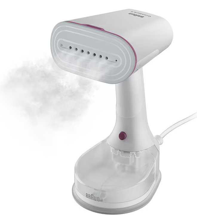 مكواة ملابس بخار محمولة براون كويك ستايل 5 ، 1200 وات ، 150 ملي ، أبيض ، GS5011PU ، ( بضمان راية )