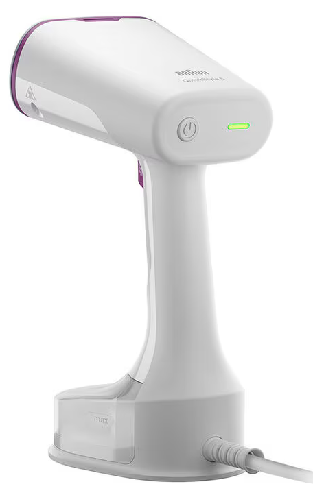 مكواة ملابس بخار محمولة براون كويك ستايل 5 ، 1200 وات ، 150 ملي ، أبيض ، GS5011PU ، ( بضمان راية )