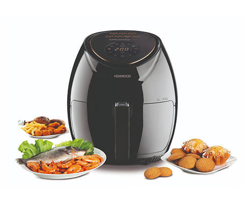 قلاية هوائية كينوود، 1500 وات، 5 لتر، شاشة ديجيتال، أسود، HFP52.000BK(ضمان راية)