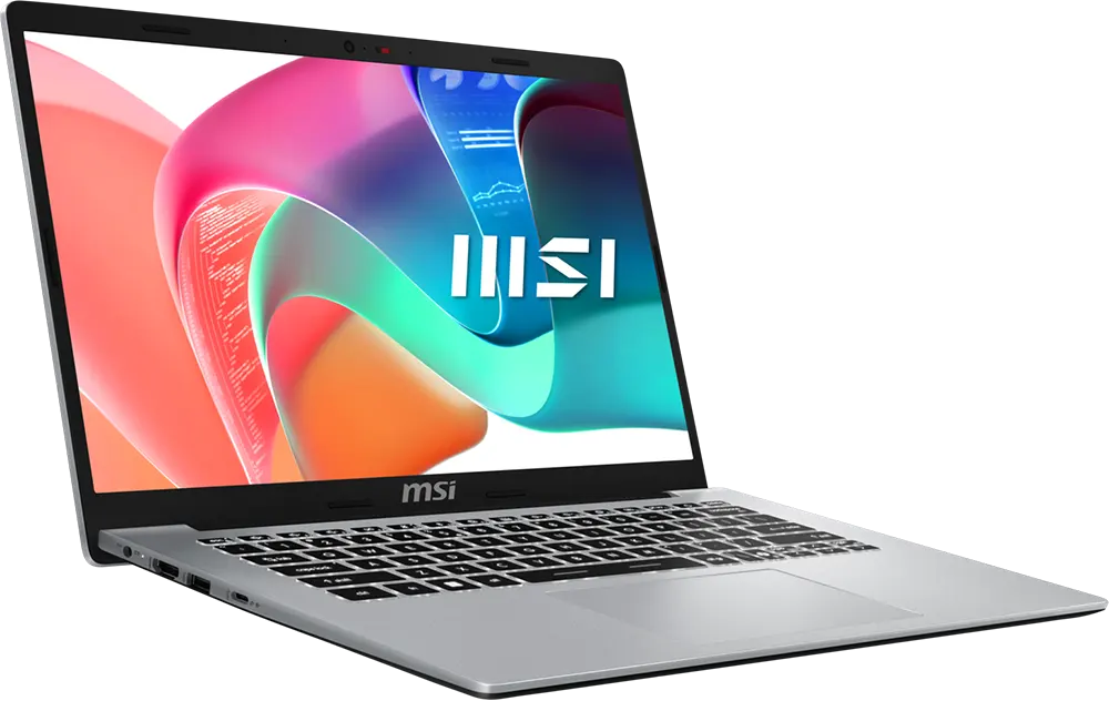 لابتوب ام اس اي مودرن 14 F13MG-041XEG، انتل® كور™ i7-1335U ، الجيل الثالث عشر، الرامات 8 جيجابايت،هارد ديسك 512 جيجابايت SSD ، كارت شاشة مدمج Intel®UHD، شاشة 14 بوصة FHD ، دوس، فضي