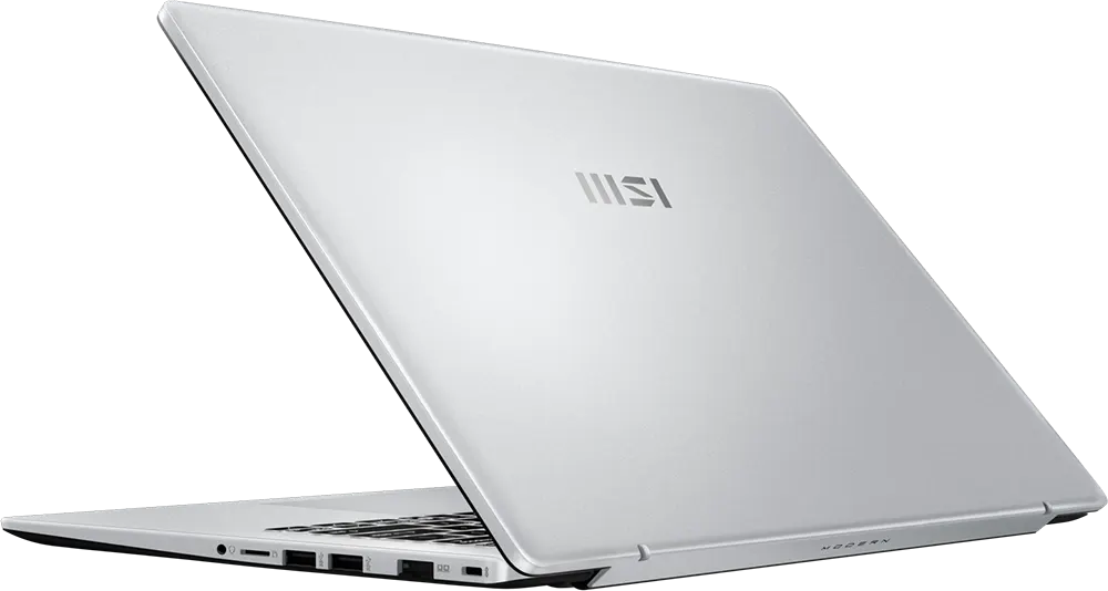 لابتوب ام اس اي مودرن 14 F13MG-041XEG، انتل® كور™ i7-1335U ، الجيل الثالث عشر، الرامات 8 جيجابايت،هارد ديسك 512 جيجابايت SSD ، كارت شاشة مدمج Intel®UHD، شاشة 14 بوصة FHD ، دوس، فضي