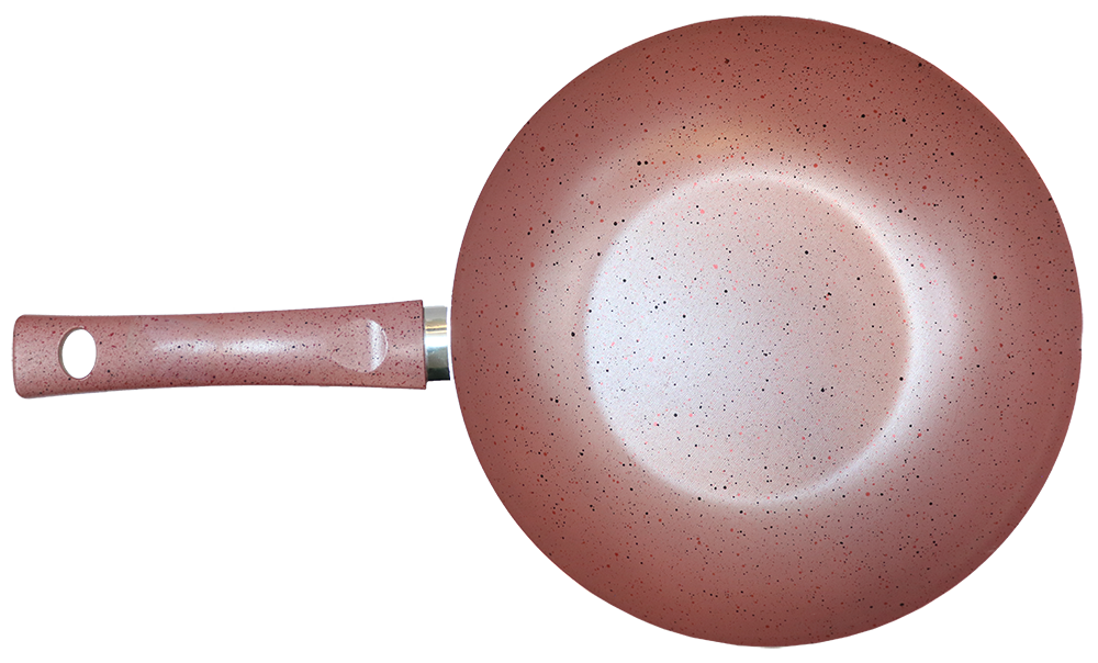 مقلاية جيرانيت ووك ايكو جلورى ، مقاس 28 سم ، لون بينك