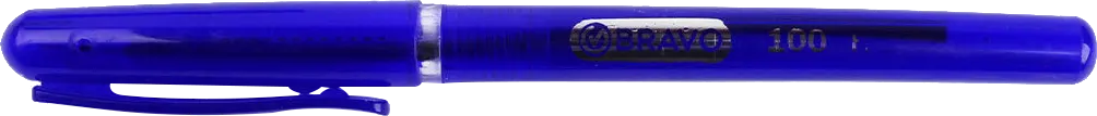 قلم جاف برافو 100، سُمك 0.7 ملي، أزرق