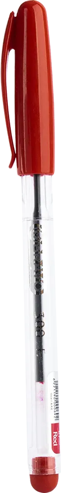 قلم جاف برافو 300، سُمك 0.7 ملي، أحمر