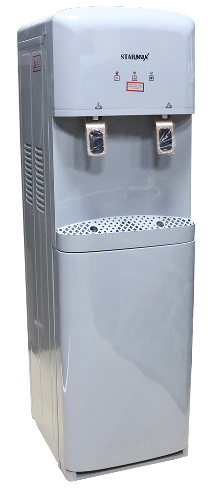 مبرد مياه ستار ماكس ، 2 حنفية ، (بارد + ساخن ) ، قارورة سفلى ، سيلفر، SM-3050S