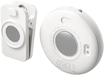 ميكروفون لاسلكي من بويا، ثنائي القناة، تردد 2.4 جيجا هرتز، type-c، أبيض، Omic-U