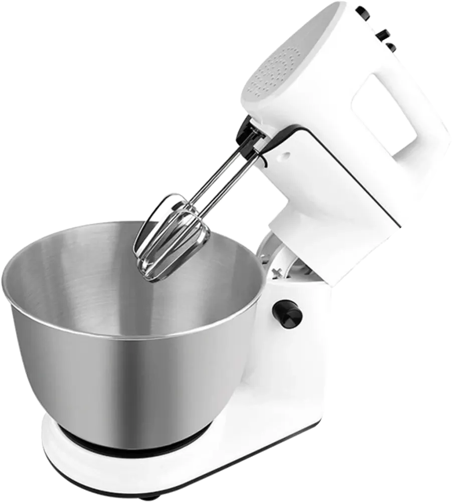 مضرب بيض بالعجان دي إس بي 300 وات، وعاء 4 لتر، ابيض ، موديل KM3015