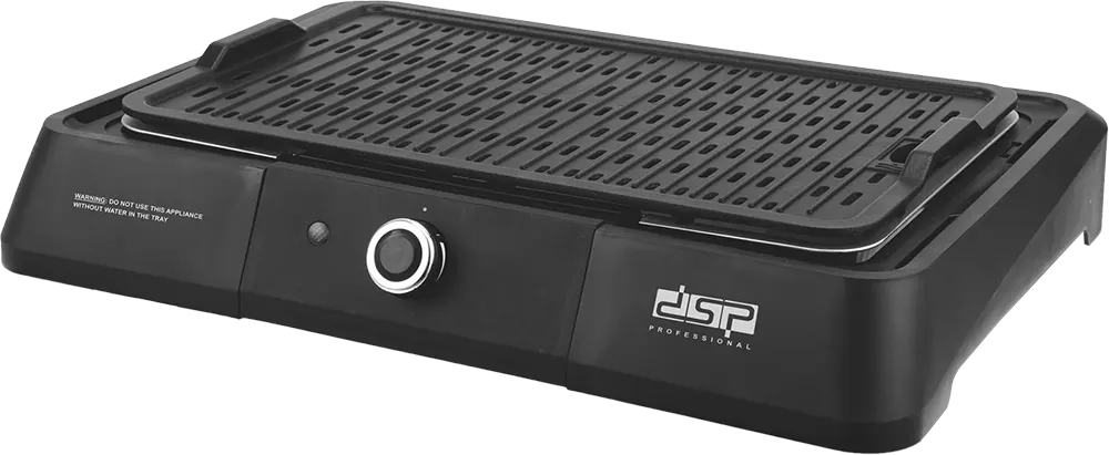 شواية كهربائية دي إس بي 1600 وات ، لون أسود، موديل KB1083