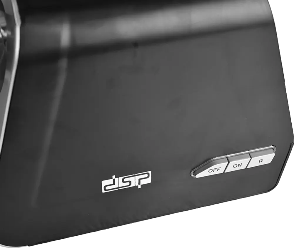 مفرمة لحمة دي إس بي 1000 وات ، 3 اقراص معدنية، اسود، KM5036