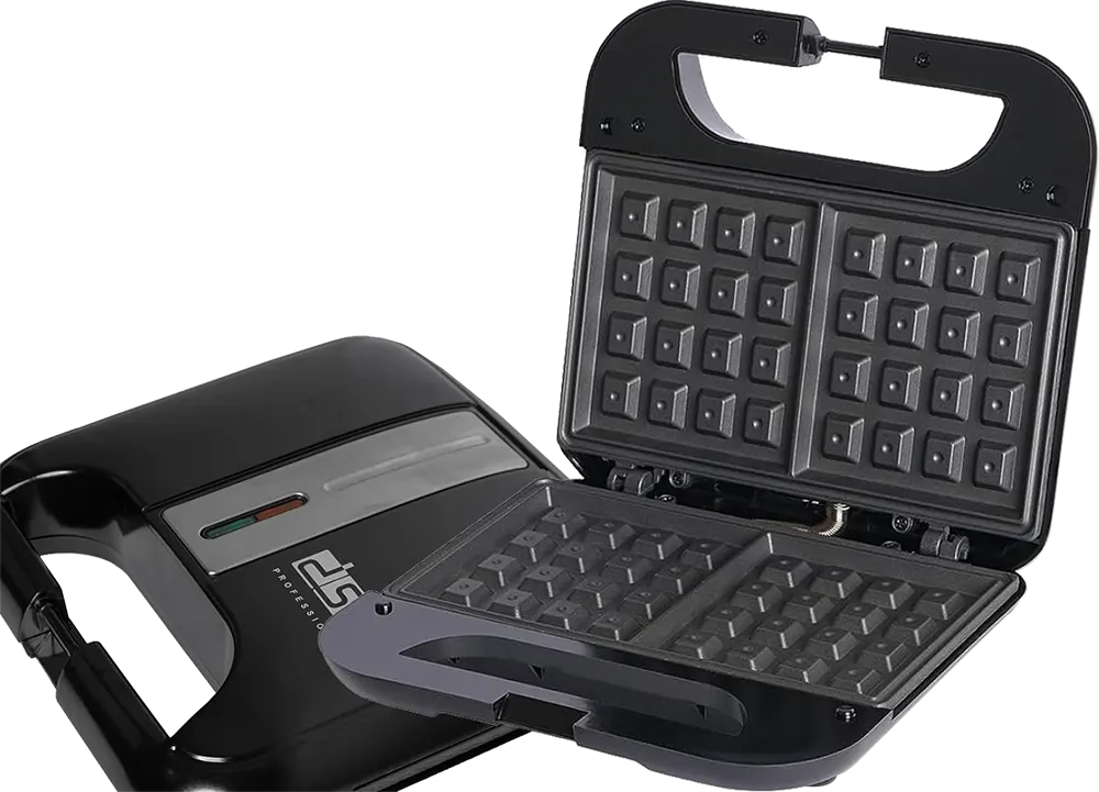 صانع الوافل دي اس بي ، 750 وات، أسود، KC1234