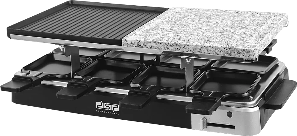 شواية كهربائية دي إس بي رخام 1400 وات ، لون أسود، موديل KB1084