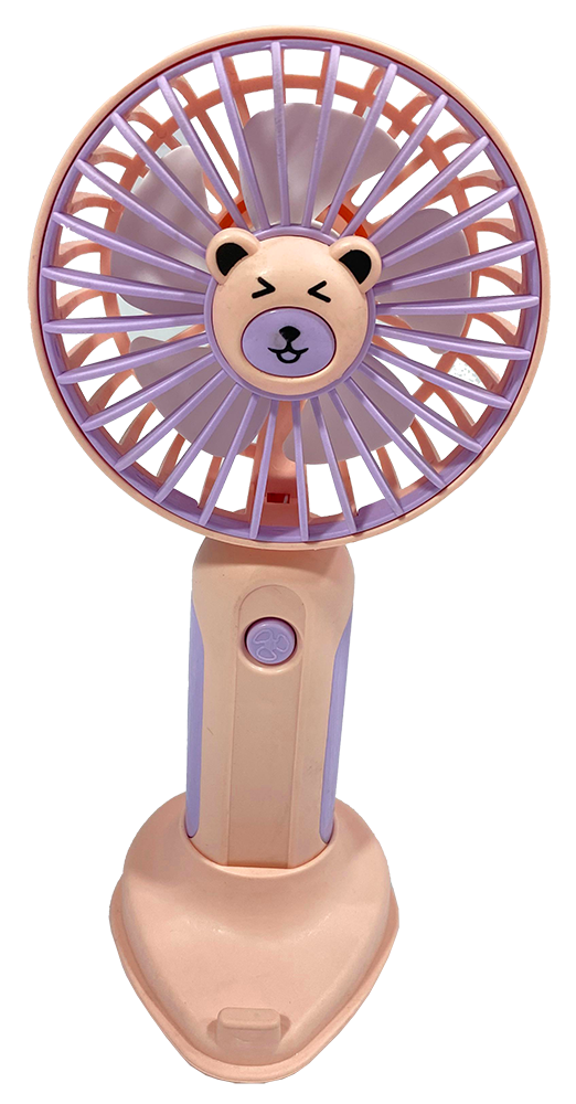 مروحة صغيرة محمولة تعمل بالشحن ،ألوان متعددة، 59-3A