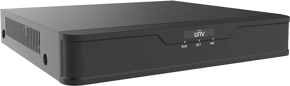 مسجل فيديو ممتد يوني فيو، 4 قنوات ، حتى 5 ميجابكسل، منفذ ساتا، أسود، XVR301-04G3