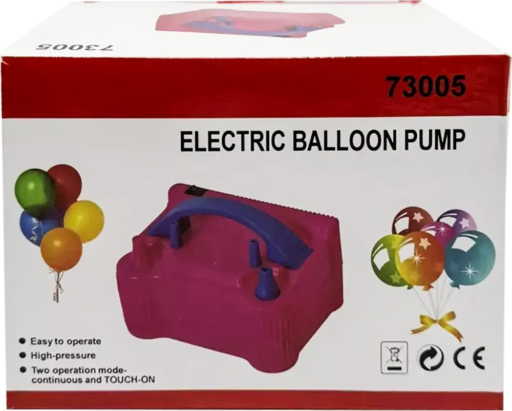 Electric Balloon Blower, 600 Watt, Maroon, Model 73005