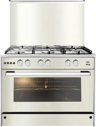 بوتاجاز يونيون اير ماكس 13، 80*60 سم، 5 شعلة، مروحة، تايمر ديجيتال، أسود ،C68SS-GC-447-FD-SO-M13-2W-AL