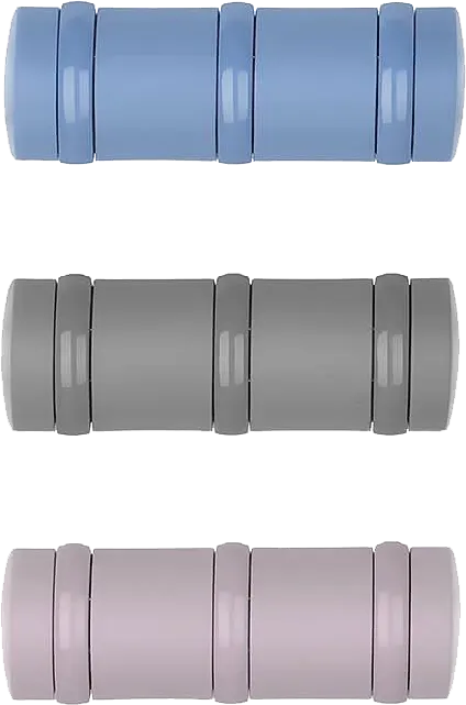 شماعة ملابس بلاستيك تيتيز، 3 خطاف قابل للطي، TP-253