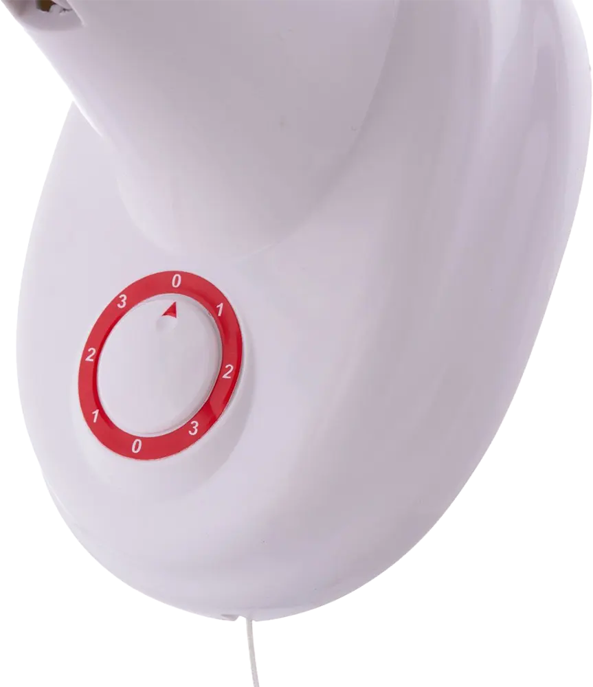 مروحة حائط فريش برلينت، 16 بوصة، 3 ريشة، أحمر