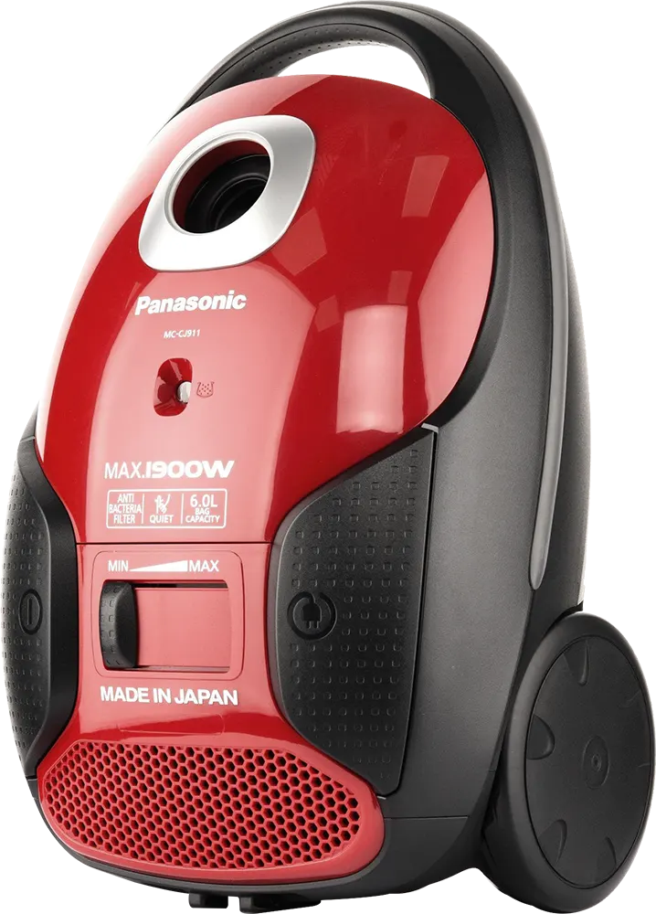 مكنسة كهربائية باناسونيك، 1900 واط، أحمر، MC-CJ911
