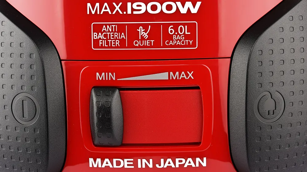 مكنسة كهربائية باناسونيك، 1900 واط، أحمر، MC-CJ911